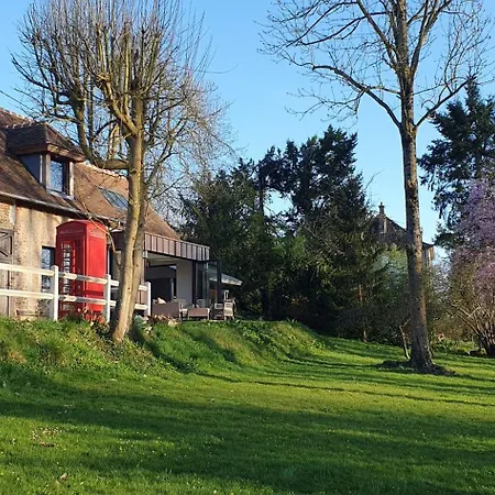 בית נופש Maison Normande Au Bord De Riviere Avec Et Sauna Rugles