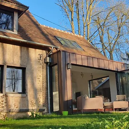 Maison Normande Au Bord De Riviere Avec Et Sauna Rugles