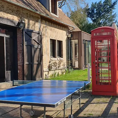 Maison Normande Au Bord De Riviere Avec Et Sauna Holiday home Rugles