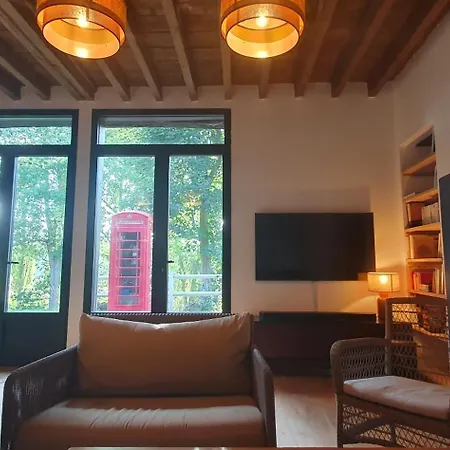 Maison Normande Au Bord De Riviere Avec Et Sauna בית נופש Rugles