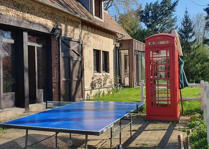 Maison Normande Au Bord De Riviere Avec Et Sauna Сasa de vacaciones Rugles